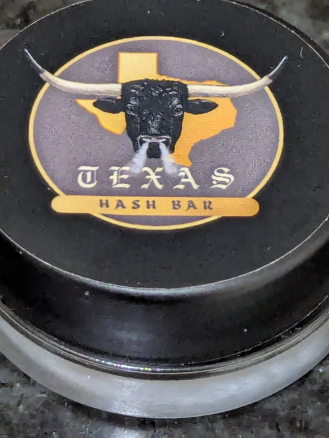 THCA Hash at Texas Hash Bar